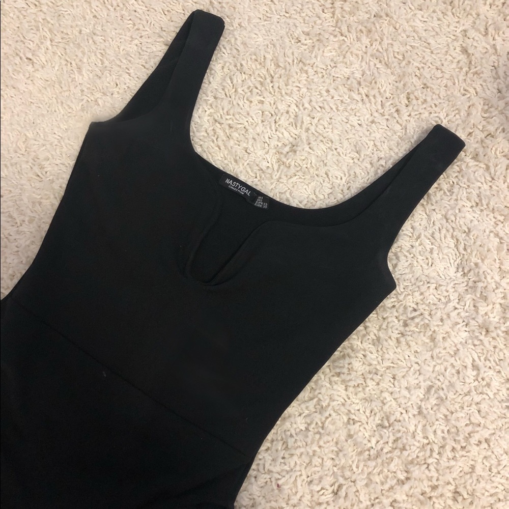nasty gal black body suit